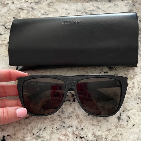 Saint Laurent Accessories - Saint Laurent Black Sunglasses